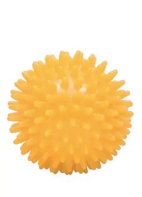Produktdetails: Igelball gelb 8 cm Produktbild Igelball gelb 8 cm