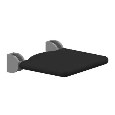 Produktbild Duschklappsitz Nylon Care 300 mit Polster 