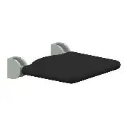 Zusätzliches Produktbild für Duschklappsitz Nylon Care 300 mit Polster 