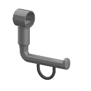 Zusätzliches Produktbild für Stützklappgriff mit Bodenstütze Nylon Care vario