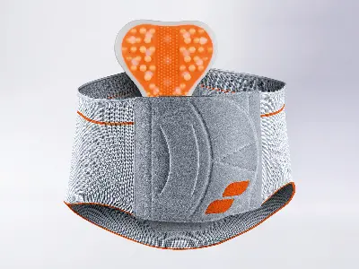 Produktbild Sporlastic Rückenbandage Vertebradyn-Senso tailliert platinum