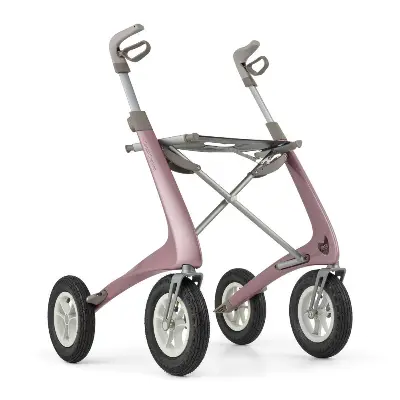 Produktbild für Acre Carbon Rollator Overland gold-rosè