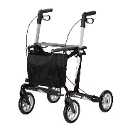 Leichtgewicht Rollator Vital Carbon Plus rubinrot Zusätzliches Produktbild für Rollator Vital Carbon Plus