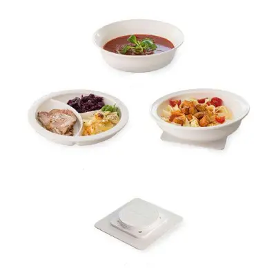 Produktbild Teller-Set mit Saugnapf-Befestigung, 4er-Set