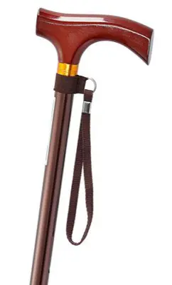 Produktbild für Aluminium-Gehstock Bronze