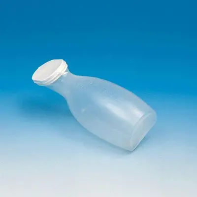 Produktbild Urinflasche milchig für Frauen