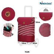Zusätzliches Produktbild für Andersen Treppensteiger Scala Shopper Tilde rot