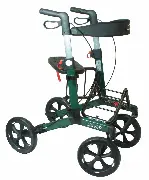 Zusätzliches Produktbild für Outdoor Rollator Driver Dunkelgrün L