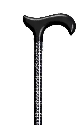 Produktbild Gehstock Leichtmetall-Derby Karo Grau