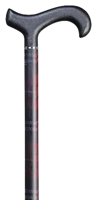 Produktbild Gehstock Carbon-Derby Karo rot/schwarz