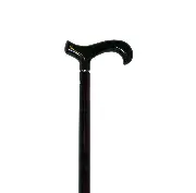 Zusätzliches Produktbild für Gehstock Carbon-Derby Karo rot/schwarz