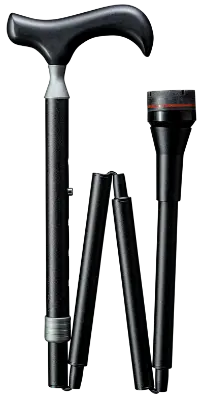 Produktbild Faltstock Physio schwarz