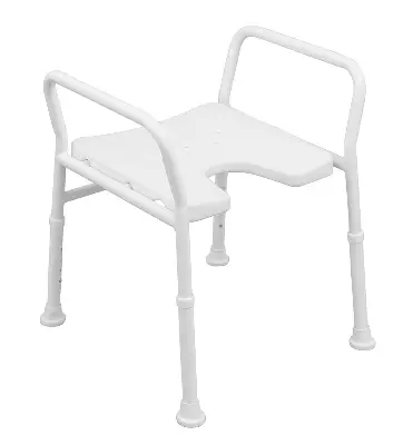 Produktbild Russka Duschhocker Aluminium mit Armlehnen, starr