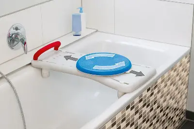 Produktbild Badebrett Deluxe mit Soft-Drehsitz