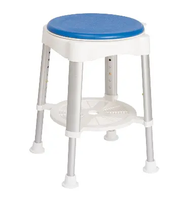 Produktbild Russka Duschhocker mit Soft-Drehsitz und Ablage