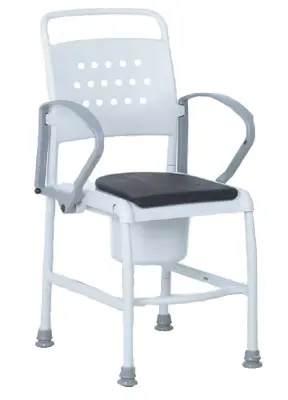 Produktbild für Rebotec Toilettenstuhl KÖLN grau/grau