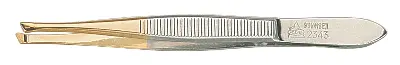 Produktbild Erbe Pinzette Goldspitze schräg 8 cm