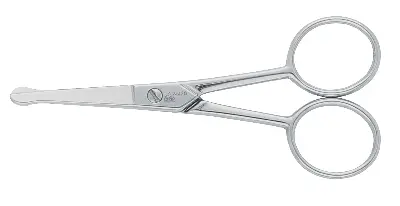 Produktbild Erbe Herren-Bart-Nasenhaar-Schere 10,5 cm