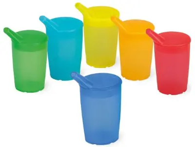 Produktbild für Ornamin-Pflegebecher-Set Standard, orange