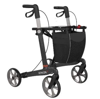 Produktbild für Carbon Rollator Athlon SL Black