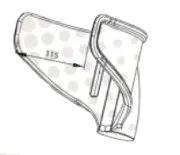 Unterarmgehstützen BIG 250 schwarz, Paar Zusätzliches Produktbild für Unterarmgehstützen BIG 250 schwarz, Paar