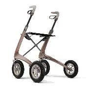 Zusätzliches Produktbild für Acre Carbon Rollator Overland metallic-braun
