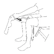 Zusätzliches Produktbild für Strumpfanzieher Socky, kurz