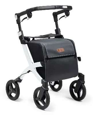 Produktbild für Shopper Rollator Rollz Flex 2.0 pebble white