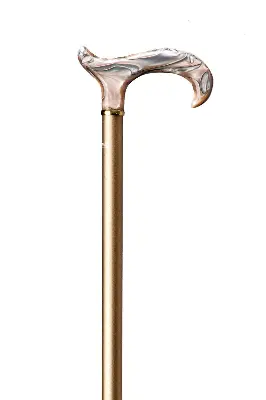 Produktbild Gehstock Step-Derby Perlmutt, champagner