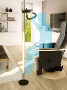 Zusätzliches Produktbild für Haltestange Gripo Boden-Decken-Stange