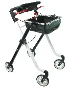 Zusätzliches Produktbild für Indoor-Rollator Pixel schwarz-weiß