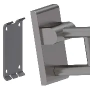 Zusätzliches Produktbild für Stützklappgriff Inox Care Satiniert / Hochglanzpoliert