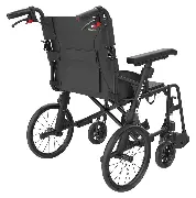 Zusätzliches Produktbild für Transportrollstuhl ICON 35LX mit 14 Zoll