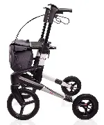 Zusätzliches Produktbild für Outdoor Rollator Topro Olympos ATR Black Series M Polarsilber