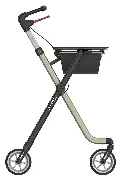 Zusätzliches Produktbild für Indoor-Rollator Pixel schwarz-champagner