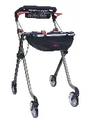 Zusätzliches Produktbild für Indoor-Rollator Pixel schwarz-champagner