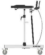 Zusätzliches Produktbild für Rehasense Gehwagen Platform