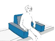 Zusätzliches Produktbild für SHP Bettsessel Care