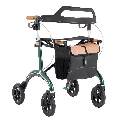 Produktbild Saljol Carbon Rollator British Green Wide