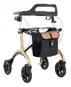 Zusätzliches Produktbild für Saljol Carbon Rollator mit Vollausstattung