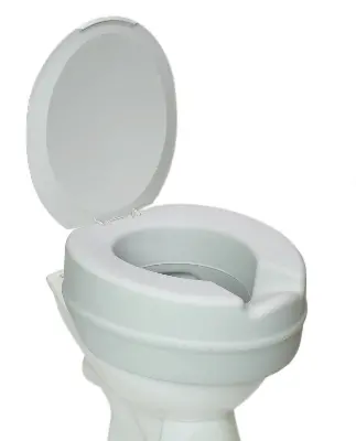 Produktbild Toilettensitzerhöher Soft mit Deckel 14 cm