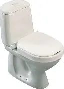 Zusätzliches Produktbild für Toilettensitzerhöhung Hi-Loo fest mit Deckel, 10 cm