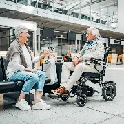 Zusätzliches Produktbild für Ergoflix LX - faltbarer Elektrorollstuhl