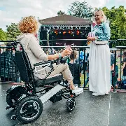 Zusätzliches Produktbild für Ergoflix LX - faltbarer Elektrorollstuhl