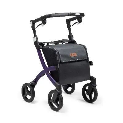 Produktbild für Shopper Rollator Rollz Flex 2.0 dark purple