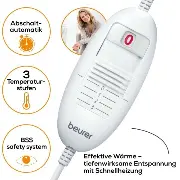 Zusätzliches Produktbild für Beurer Rücken-Nacken-Heizkissen HK53 cosy
