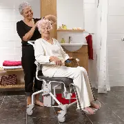 Zusätzliches Produktbild für Dusch- und Toilettenrollstuhl Etac Swift Mobil-2