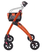 Zusätzliches Produktbild für Indoor Rollator Jaguar Orange