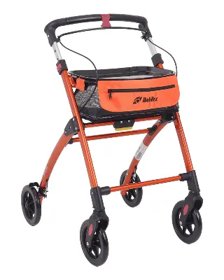 Produktbild für Indoor Rollator Jaguar Orange