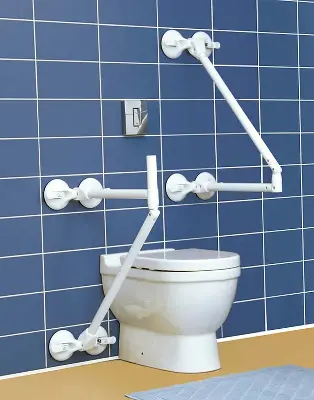 Produktbild für Mobiler QuattroPower Stützgriff mit Vakuum-Sicherheitsanzeige